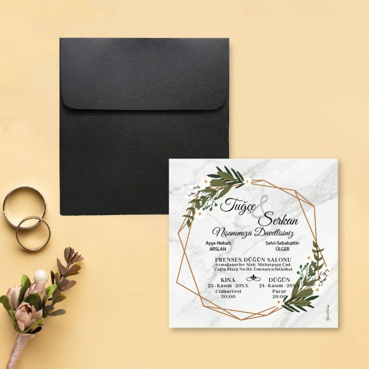 Beren Kare Davetiye 1803 - Detay Görseli 3